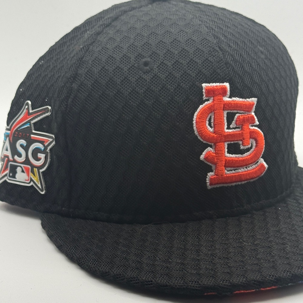 New Era St. Louis Cardinals 2017 Home Run Derby ASG Fitted Hat 7 1/2 Blk Floral
